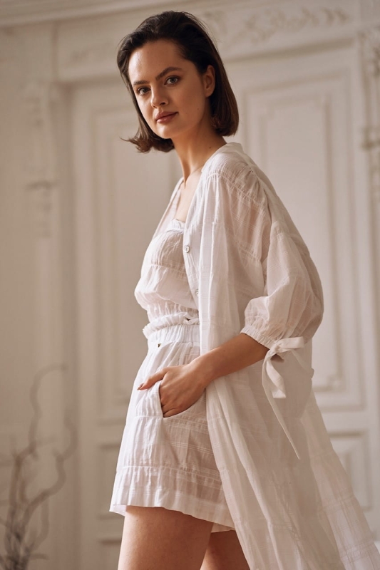 długa koszula plażowa,elegancki komplet plażowy,długa tunika plażowa,strój plażowy damski.jpg