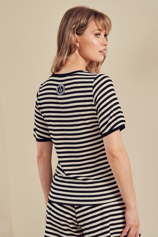 tshirt damski w paski,tshirt damski do spania,homewear.jpg
