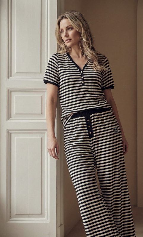 Amour t-shirt i spodnie wygodne,wygodna piżama,miękka piżama,miła pizama,.jpg