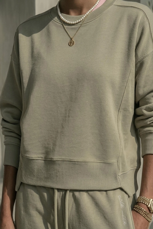 SOHO jasna oliwka bluza dresowa.jpg