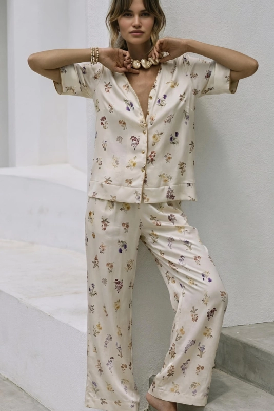DOLCE Fiore tencel,piżama premium z tencelu.jpg