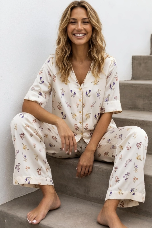 DOLCE Fiore tencel,Koszula i spodnie z tencelu,komplet z tencelu.jpg