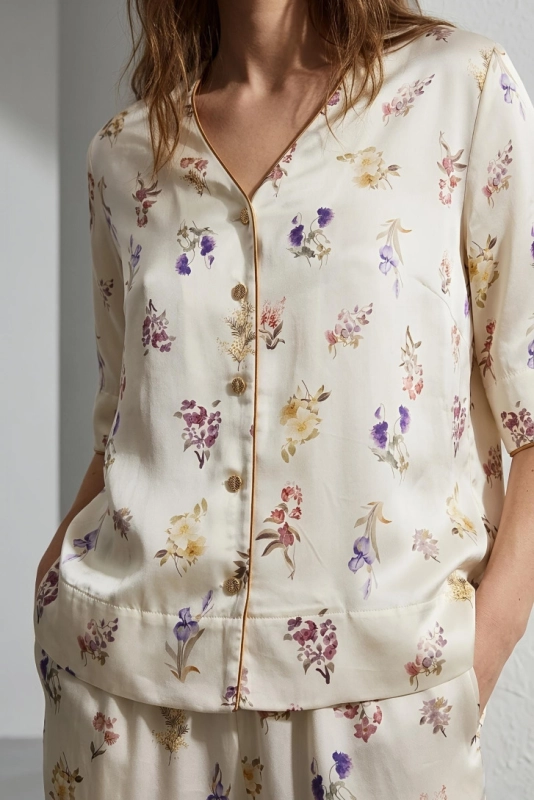 DOLCE Fiore tencel,wygodne spodniez tencelu,wygodna koszula z tencelu,wygodna piżama z tencelu.jpg