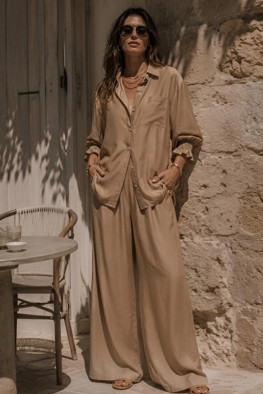 ST TROPEZ nude koszula i spodnie tencel premium.jpg