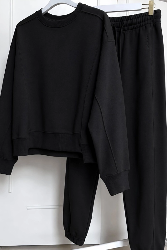 SOHO czarny dres,bluza dresowa z długim rękawe,bluza dresowa czarna z długim rekawem.jpg