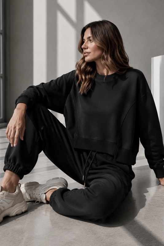 SOHO dres czarny,bluza i spodnie czarne,bluza i spodnie modne dresowe.jpg