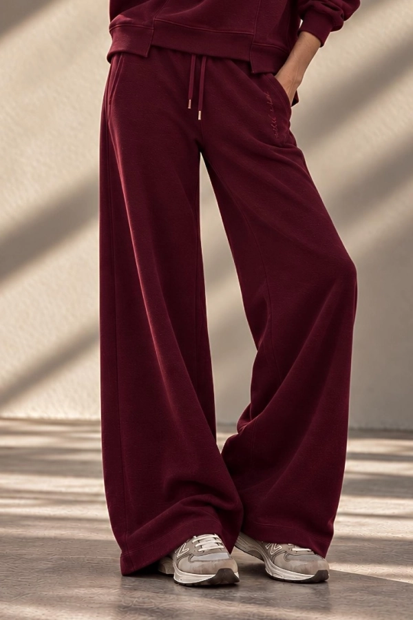 SOHO X MUSE Bordo SPODNIE dresowe damskie